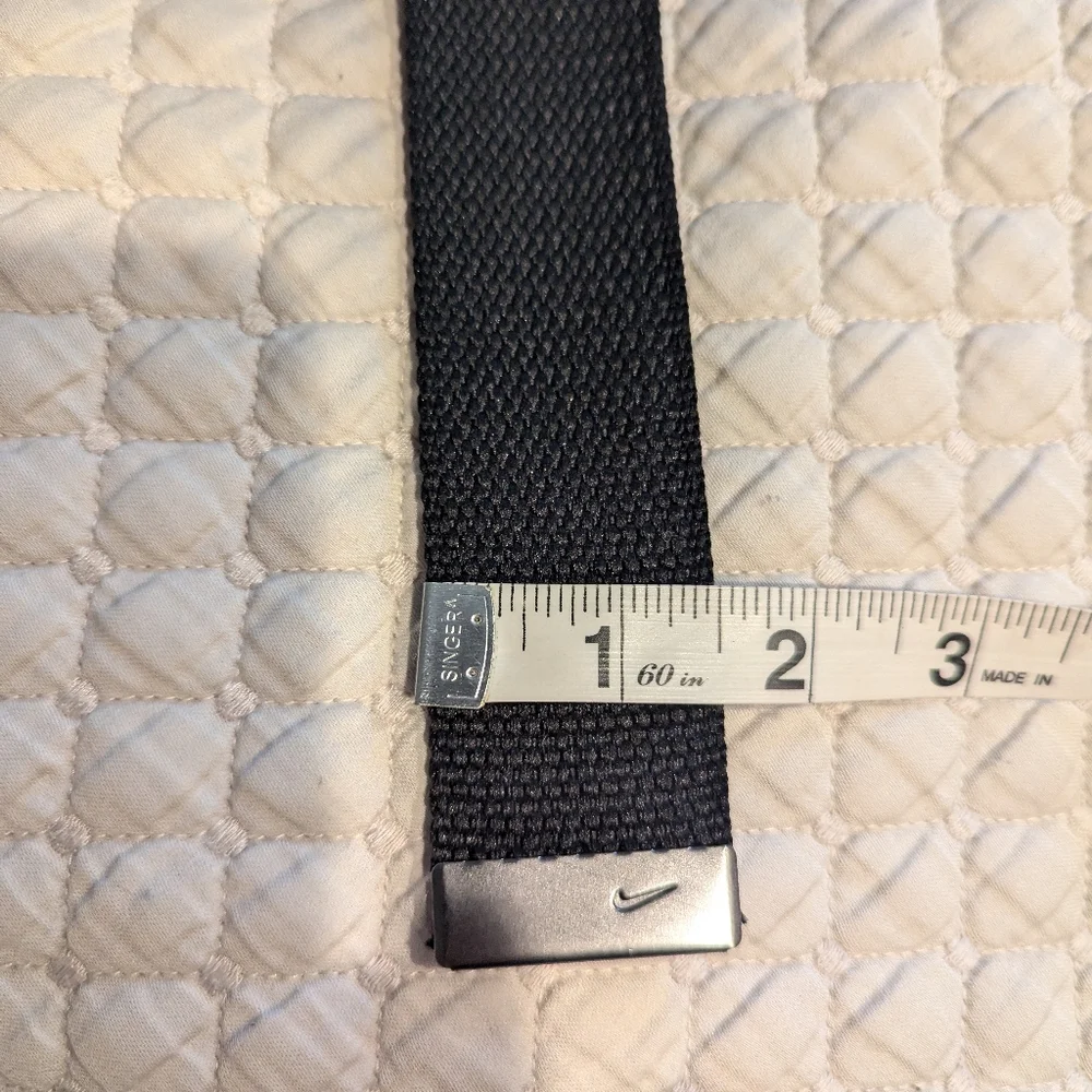 NIKE Men's Black Web Belt Large - Picture 5 of 6